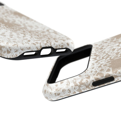 White Leopard MagSafe Tough iPhone Case