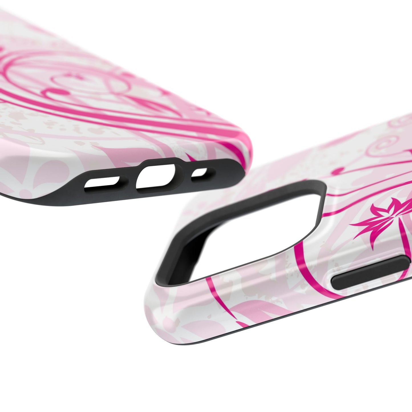 Flora Fuchsia Tough iPhone Case