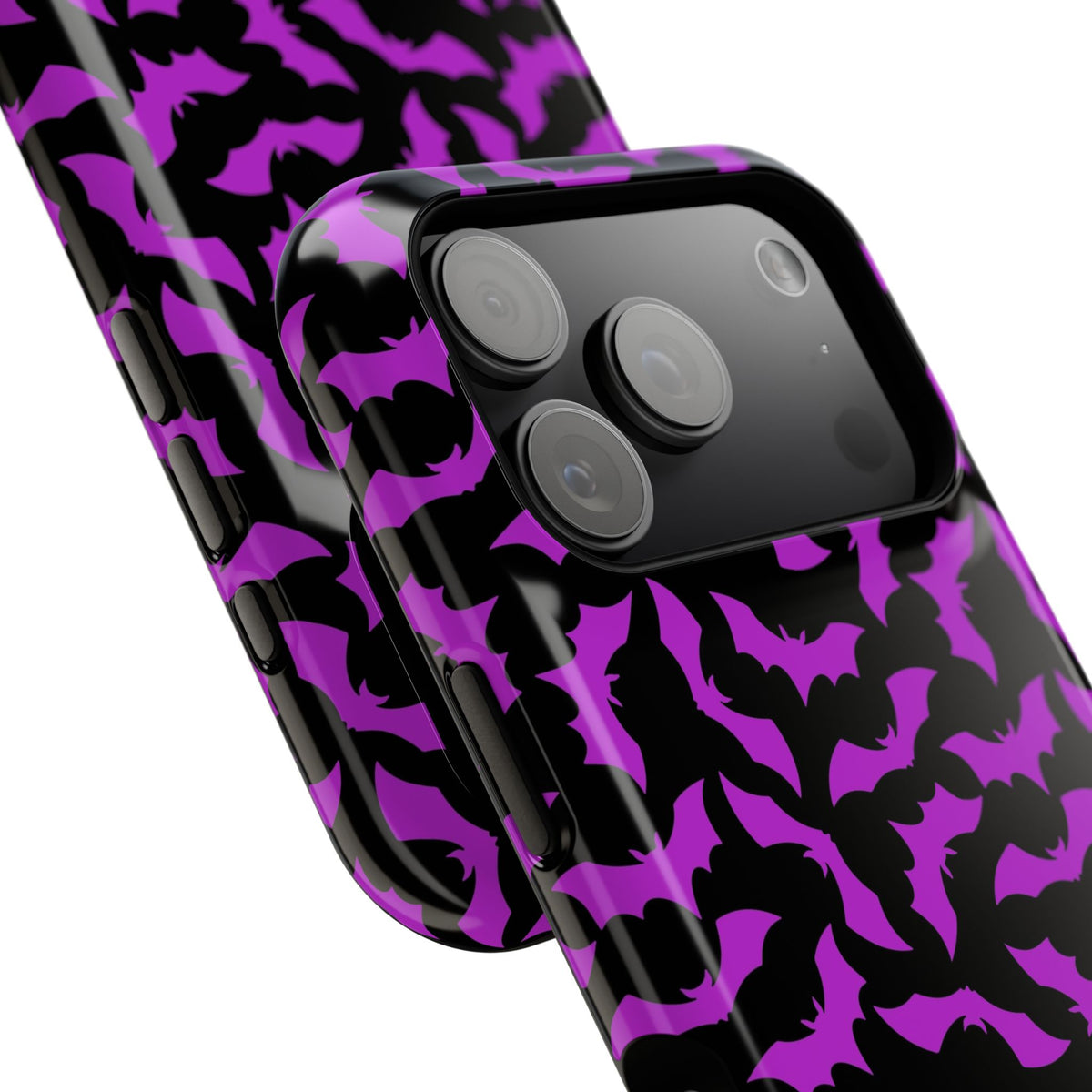 Purple Bats MagSafe Tough iPhone Case