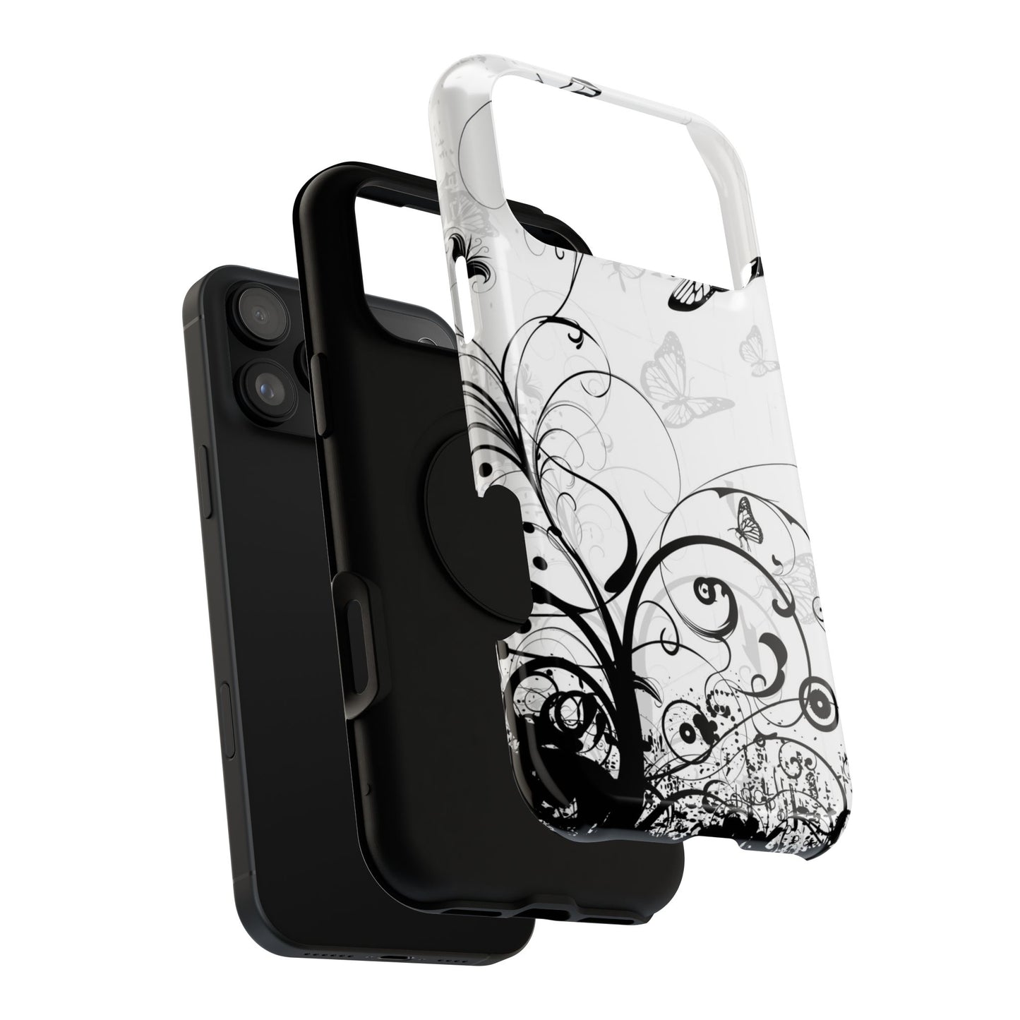 Night Flutter Tough iPhone Case
