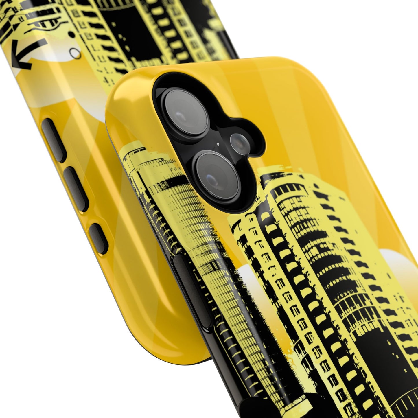 Yellow City Tough iPhone Case