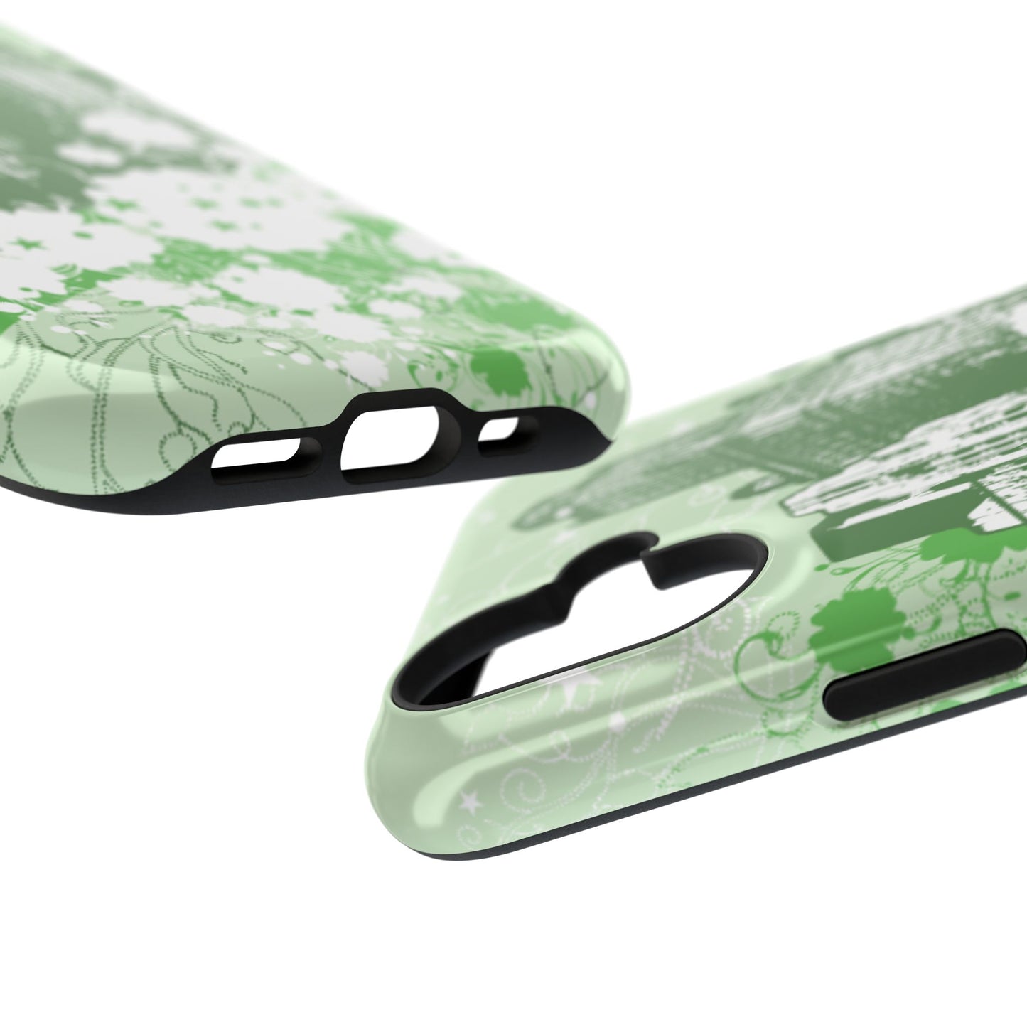 Green City Tough iPhone Case