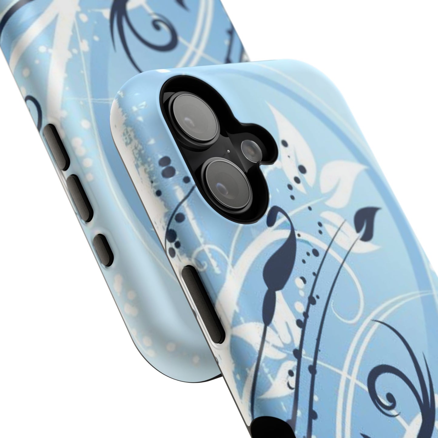 Bloom in Blue Tough iPhone Case