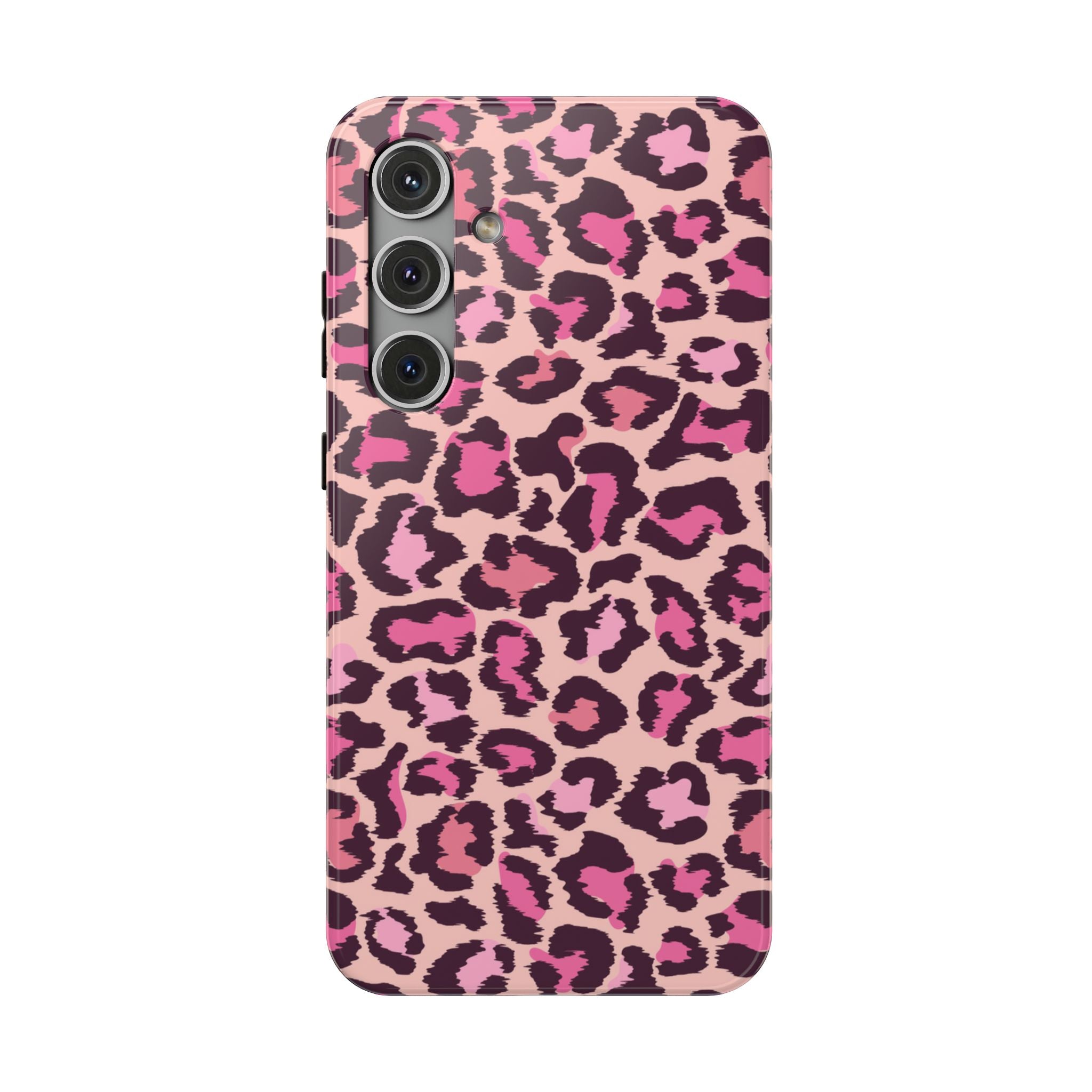 Pink Leopard Tough Samsung Case
