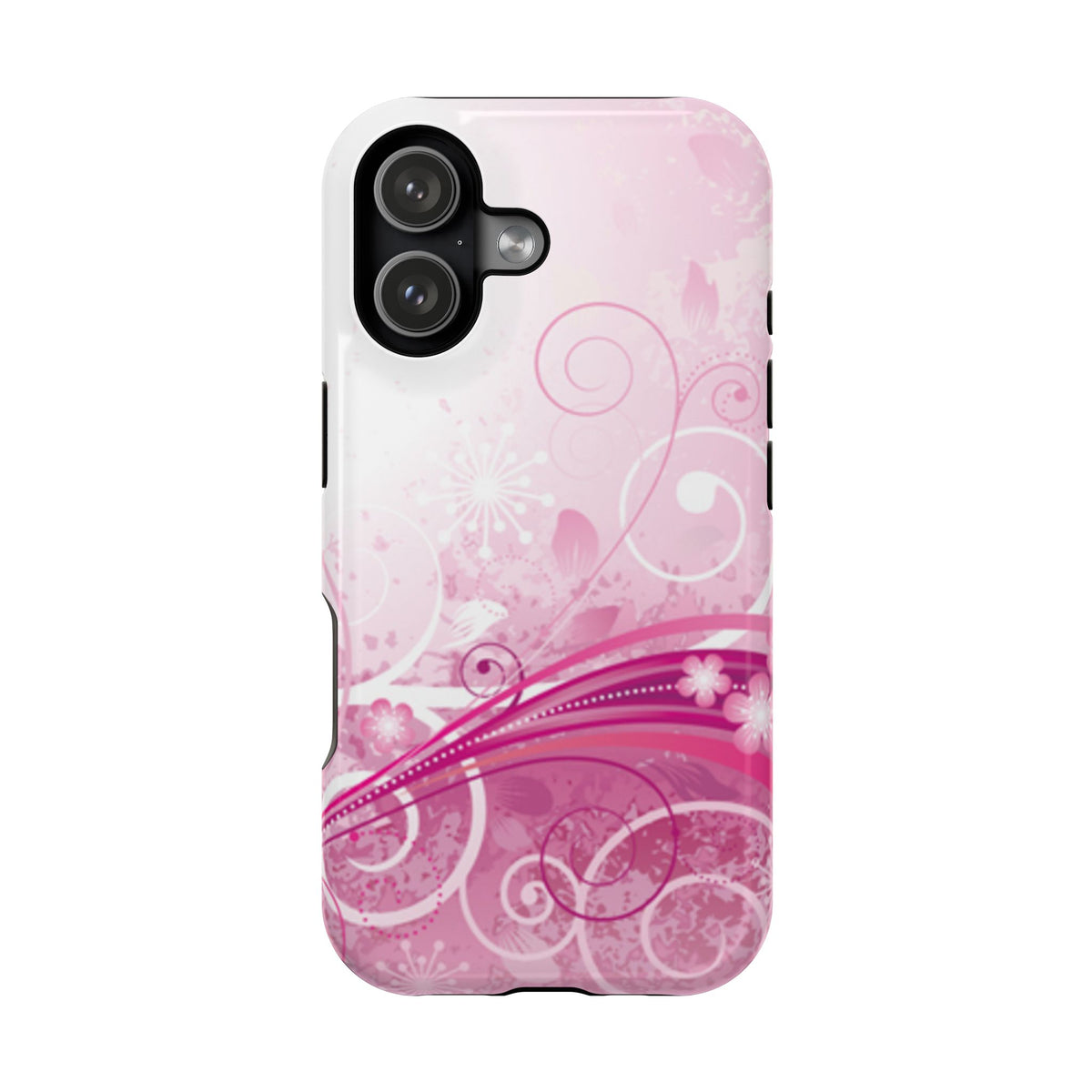 Faded Petals MagSafe Tough iPhone Case