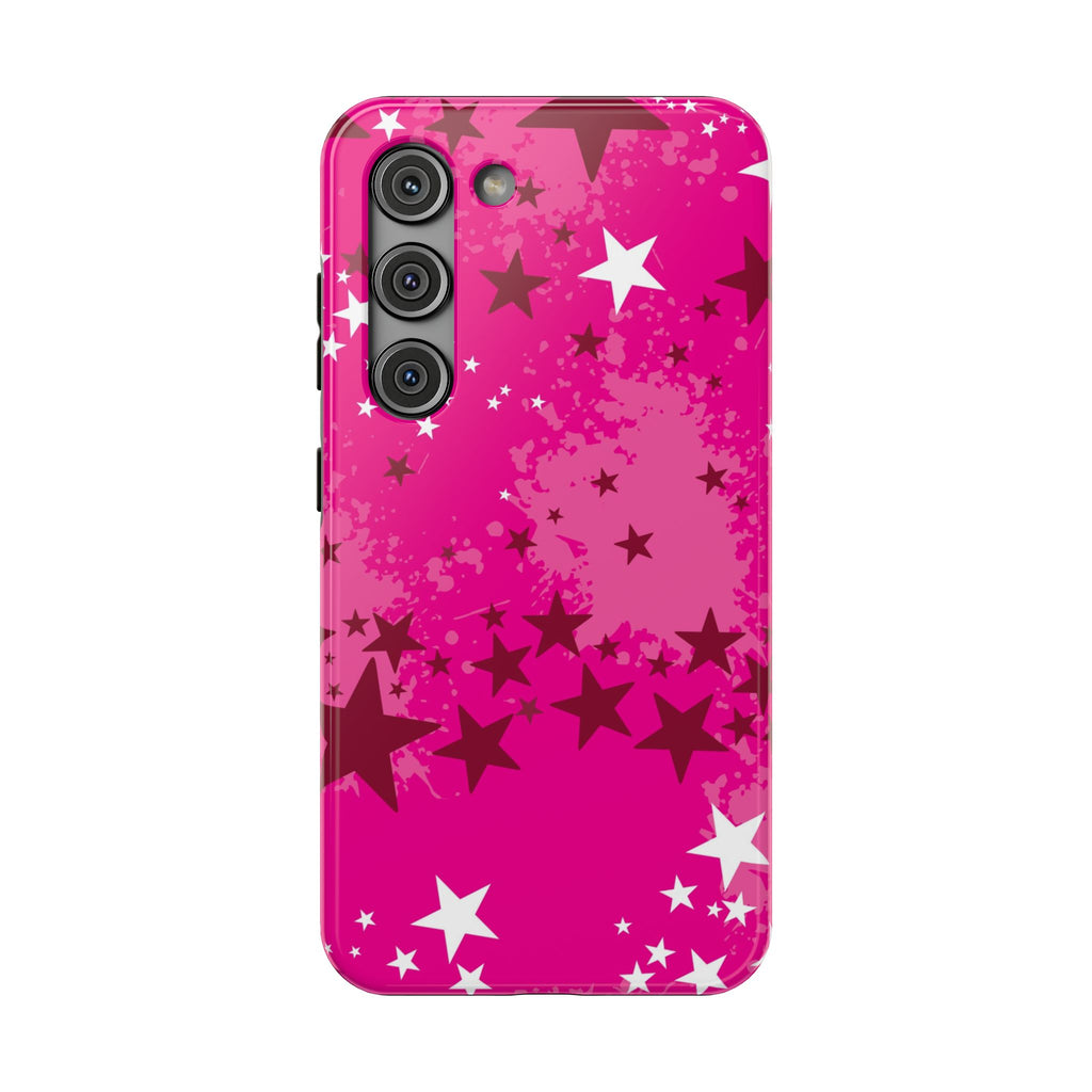 Pink Static Tough Samsung Case