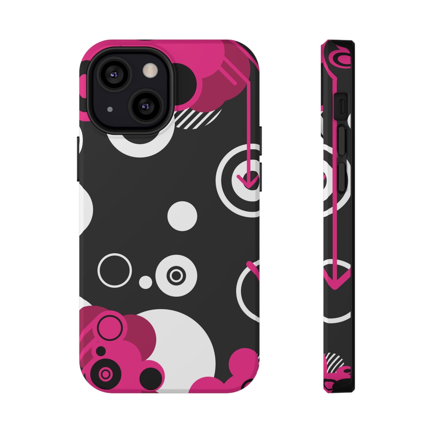 Pink Arrow Tough iPhone Case