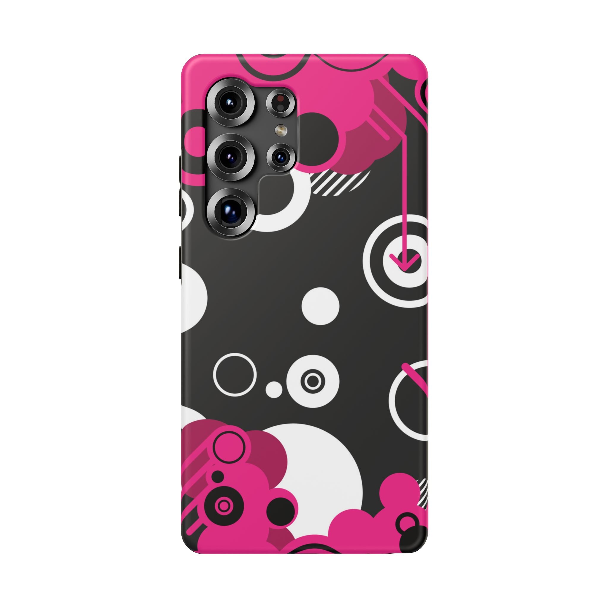 Pink Arrow Tough Samsung Case
