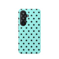 Teal Stars Tough Samsung Case