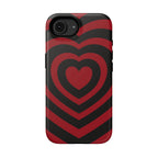 Red Echo Tough iPhone Case