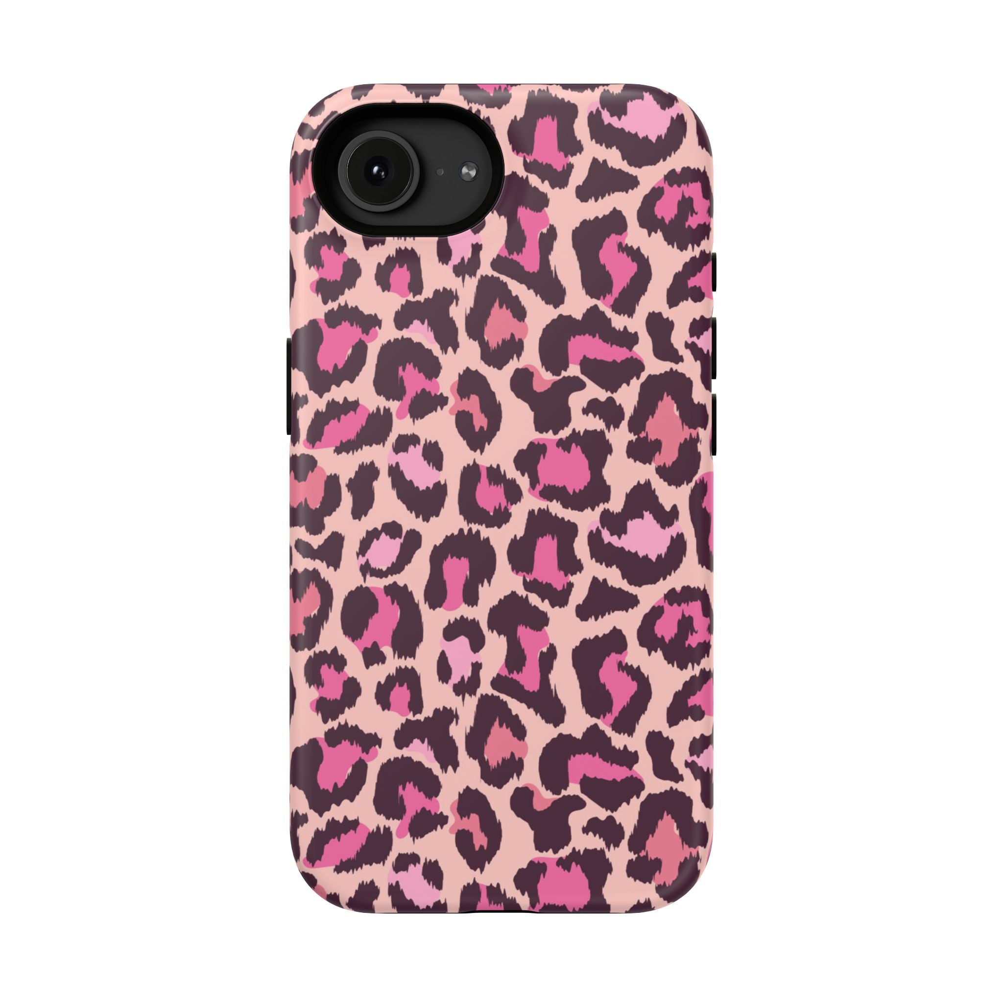 Pink Leopard Tough iPhone Case