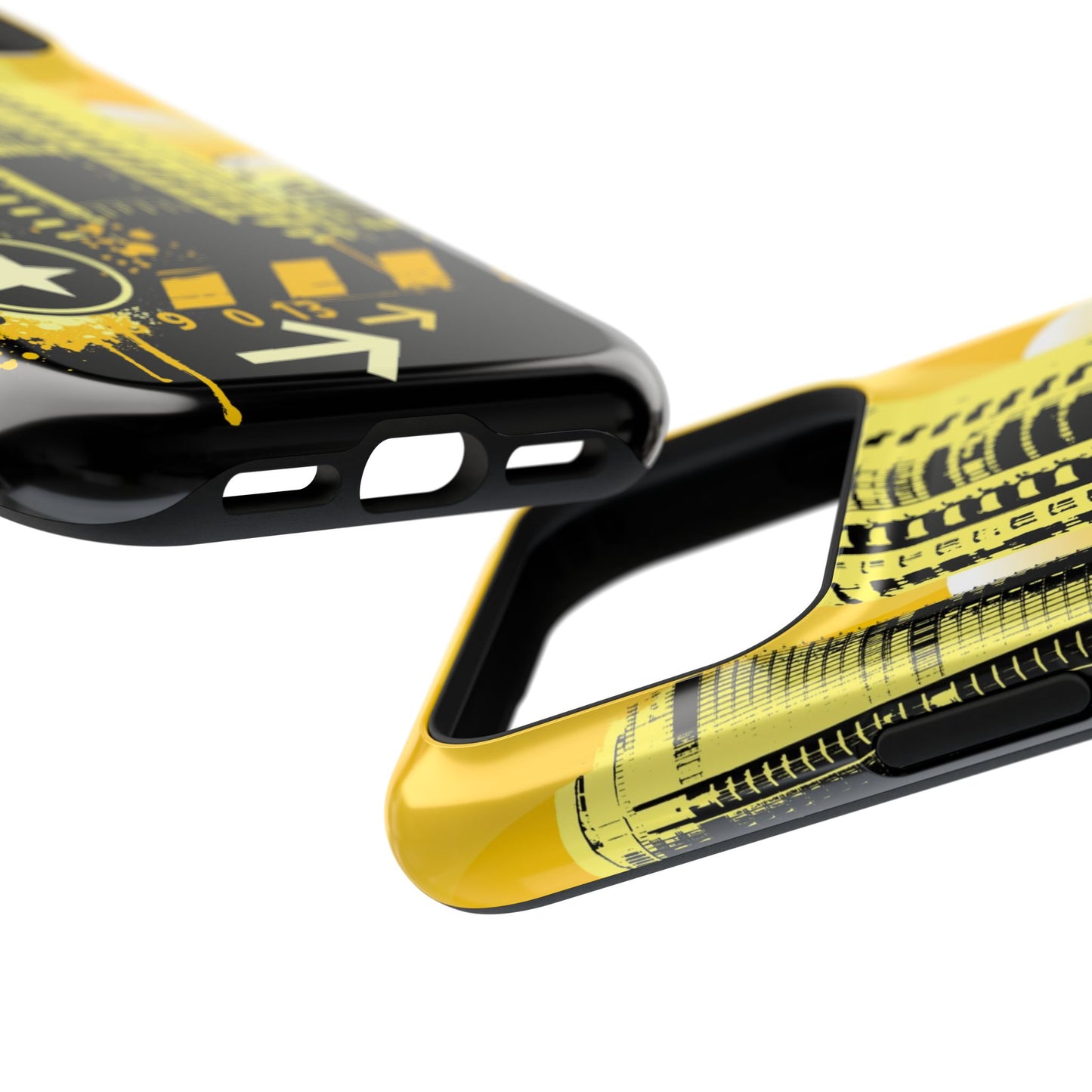 Yellow City Tough iPhone Case