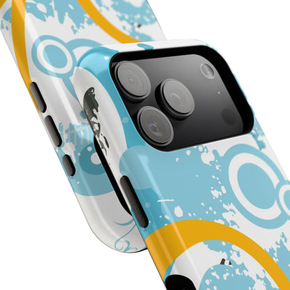 Cloud Circuit Tough iPhone Case