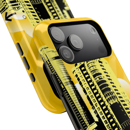 Yellow City Tough iPhone Case