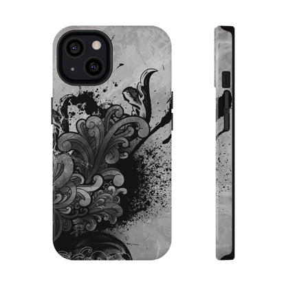Charcoal Echo Tough iPhone Case
