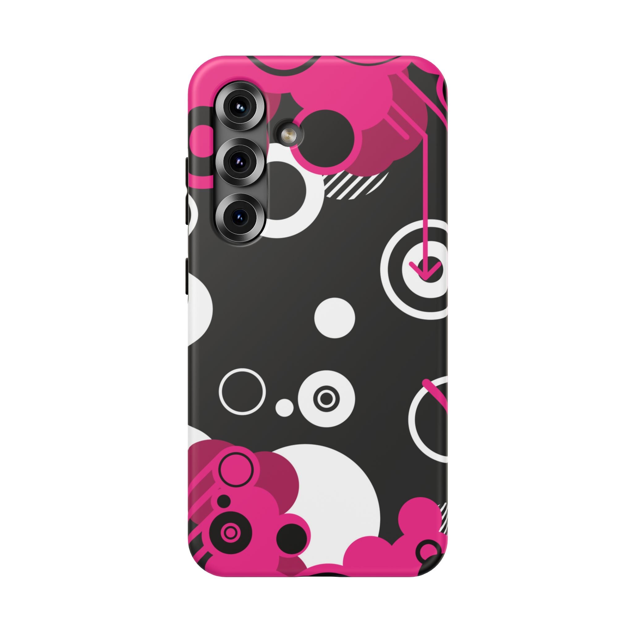 Pink Arrow Tough Samsung Case