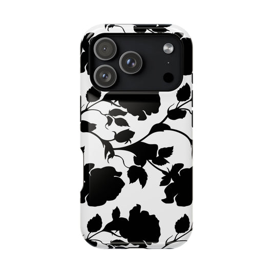 Black Roses MagSafe Tough iPhone Case