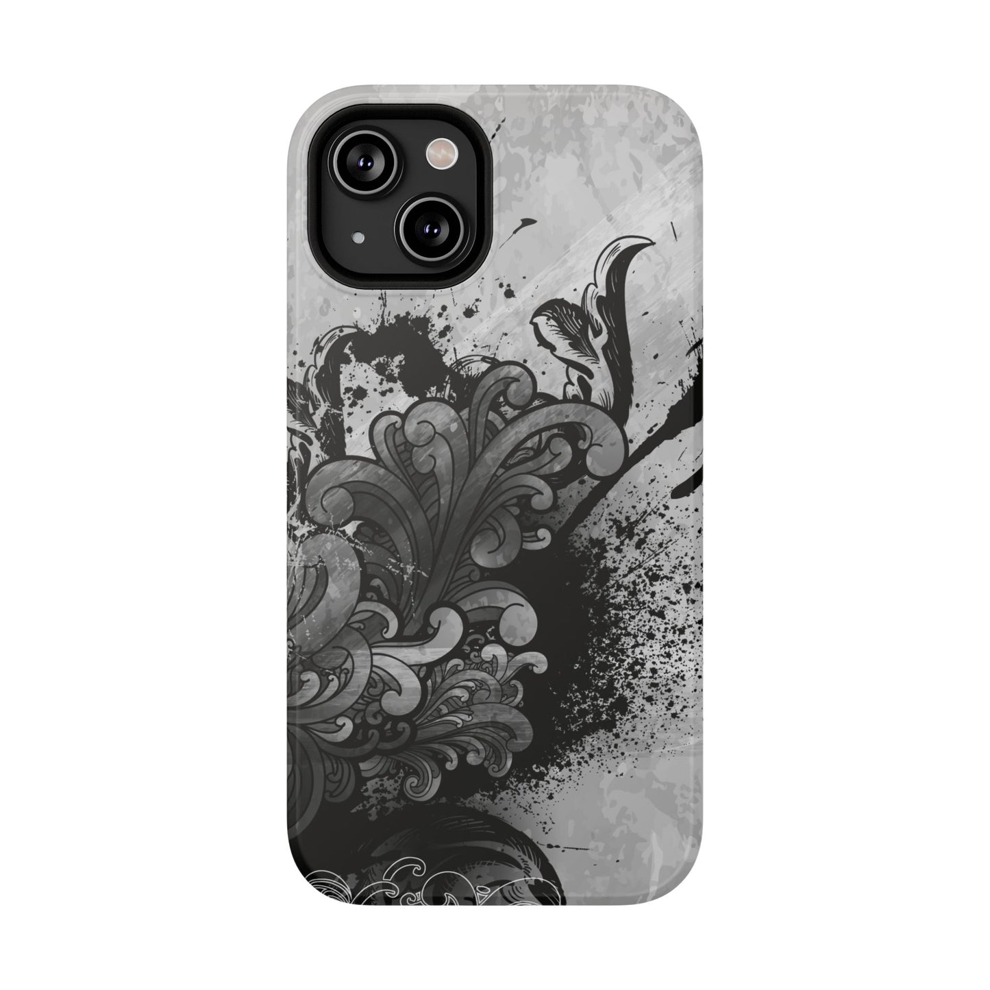 Charcoal Echo Tough iPhone Case