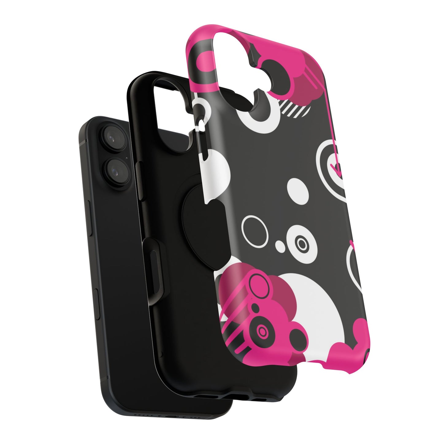 Pink Arrow Tough iPhone Case