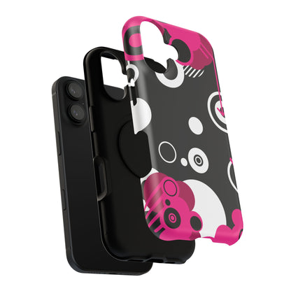 Pink Arrow Tough iPhone Case