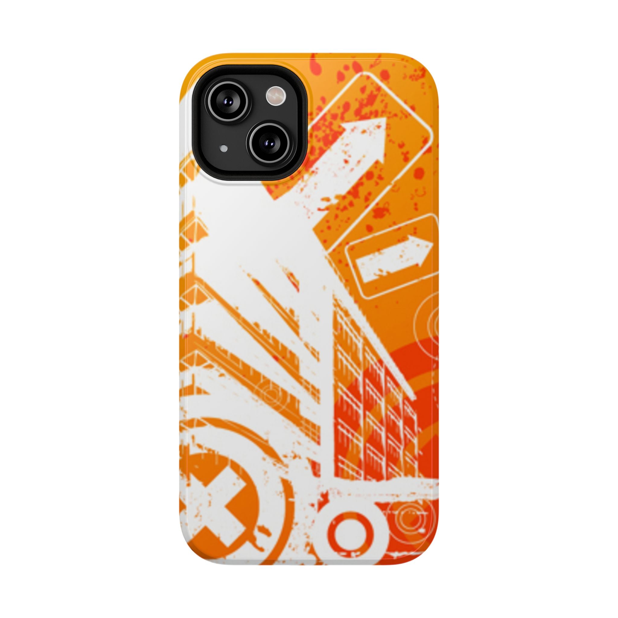 Tangerine Haze Tough iPhone Case