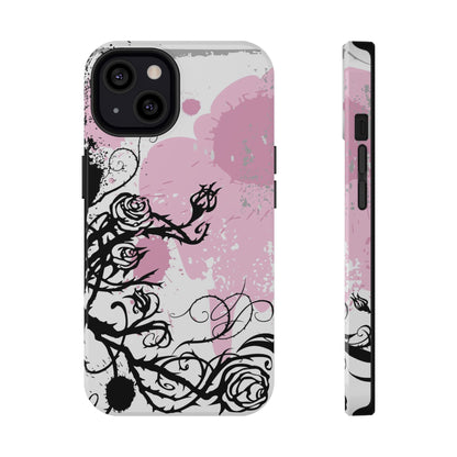 Wild Rose Tough iPhone Case