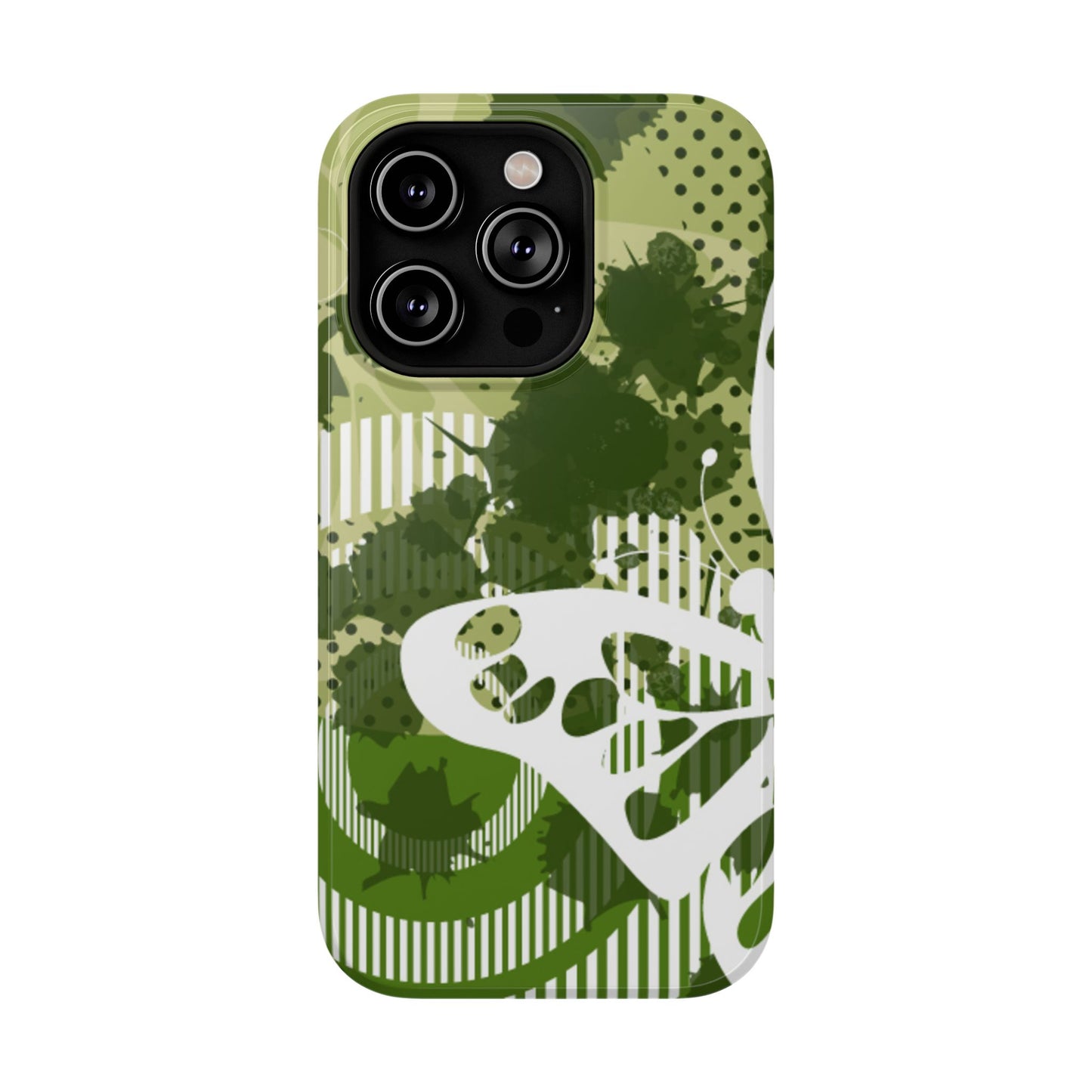 Green Echo Tough iPhone Case