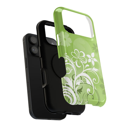 Green Mood Tough iPhone Case