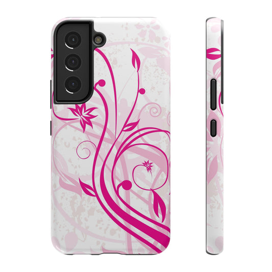 Flora Fuchsia Tough Samsung Case