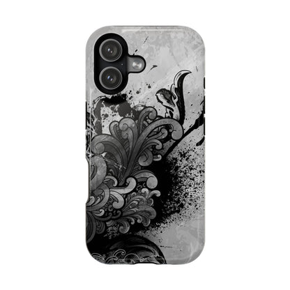 Charcoal Echo Tough iPhone Case