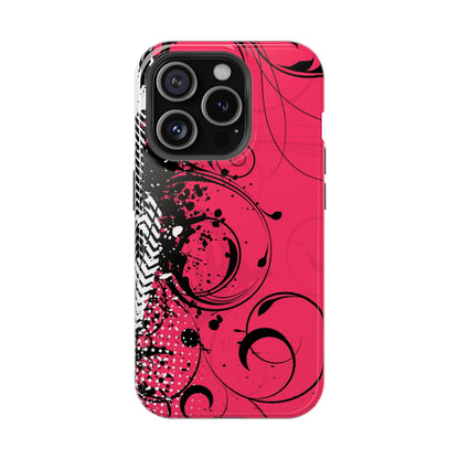 Swirl Rush Tough iPhone Case