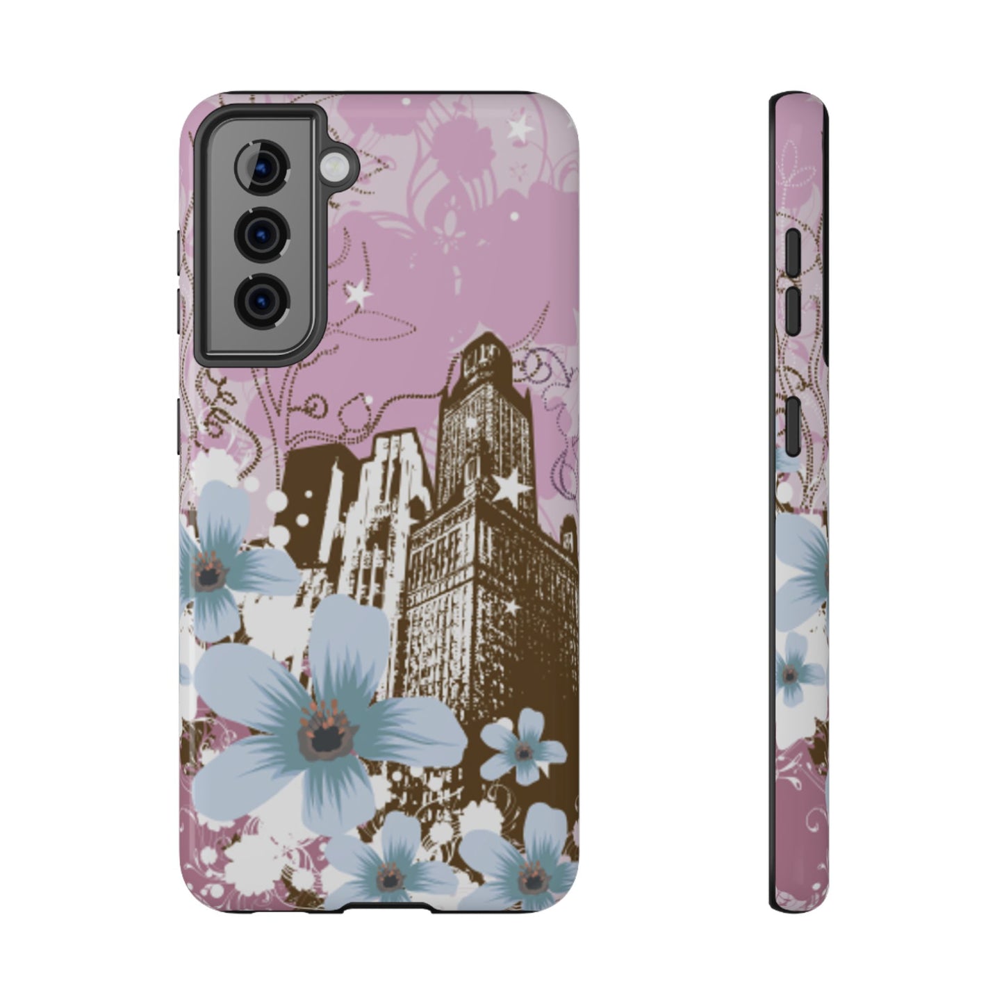 Purple City Tough Samsung Case