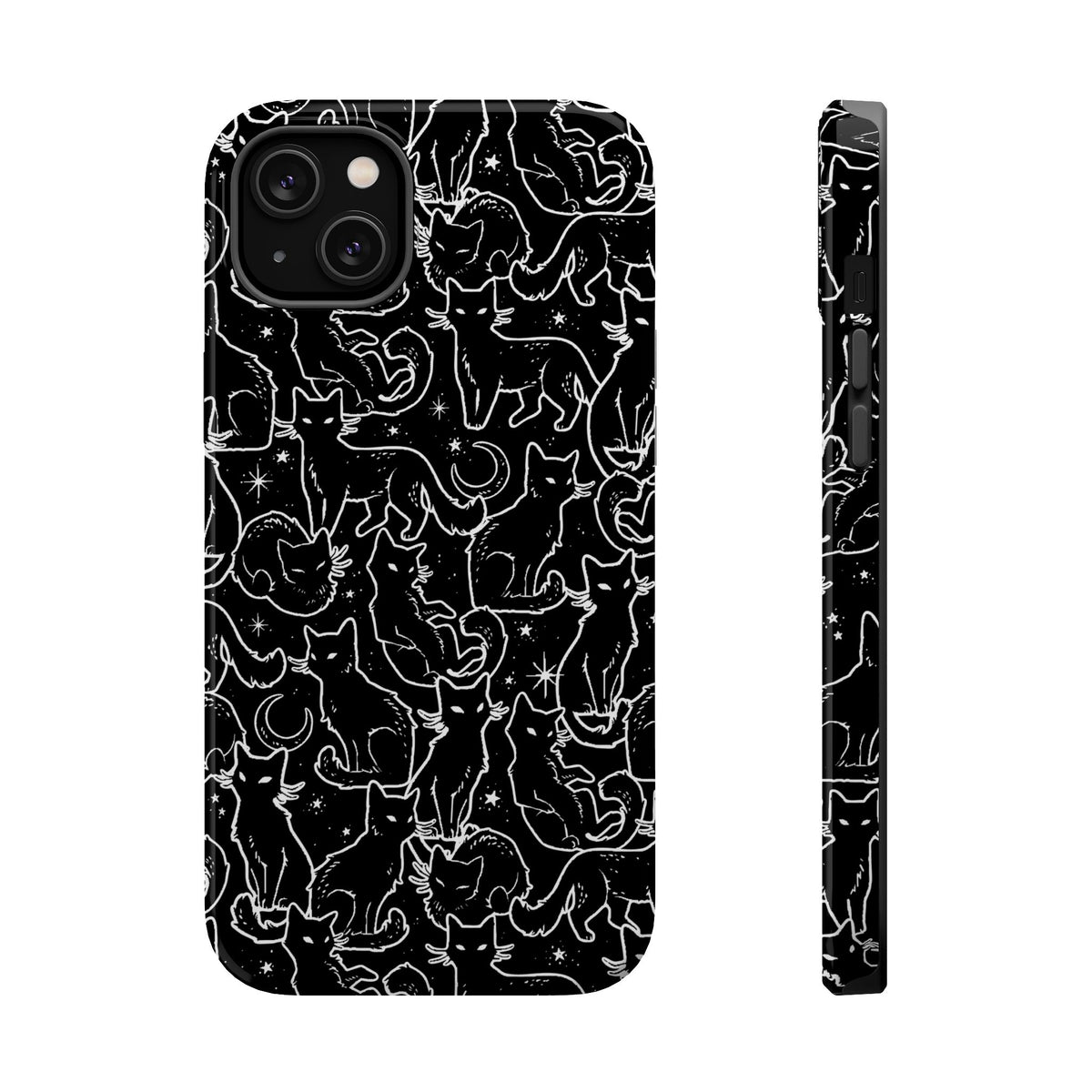 Black Cats MagSafe Tough iPhone Case