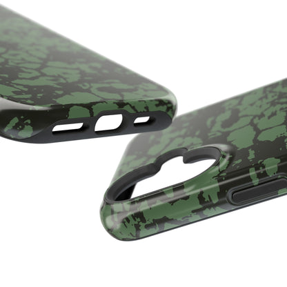 Faded Green Giraffe MagSafe Tough iPhone Case