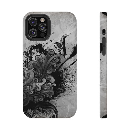 Charcoal Echo Tough iPhone Case