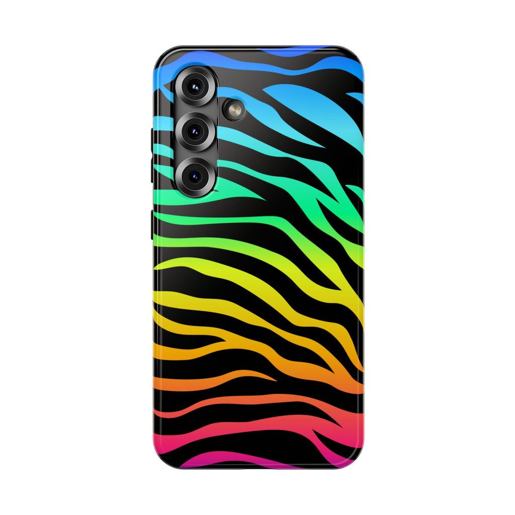 Neon Stripes Tough Samsung Case