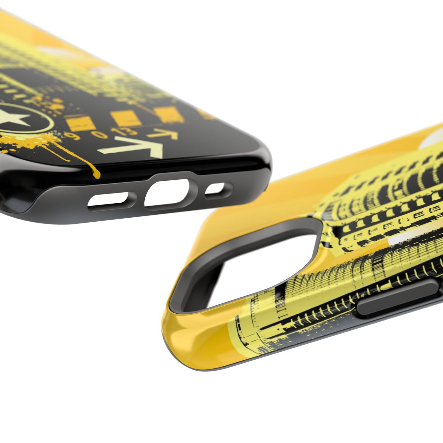 Yellow City Tough iPhone Case
