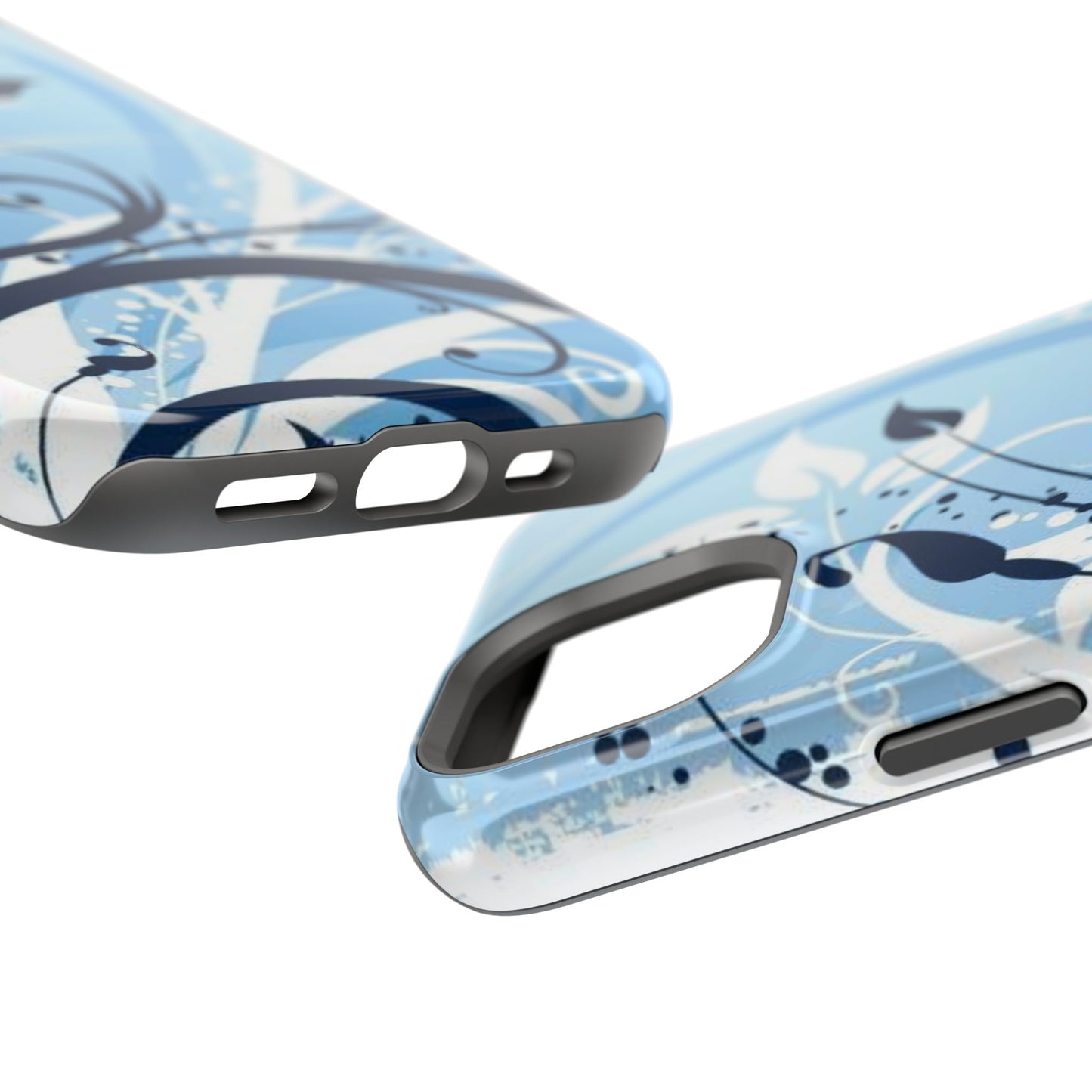 Bloom in Blue Tough iPhone Case