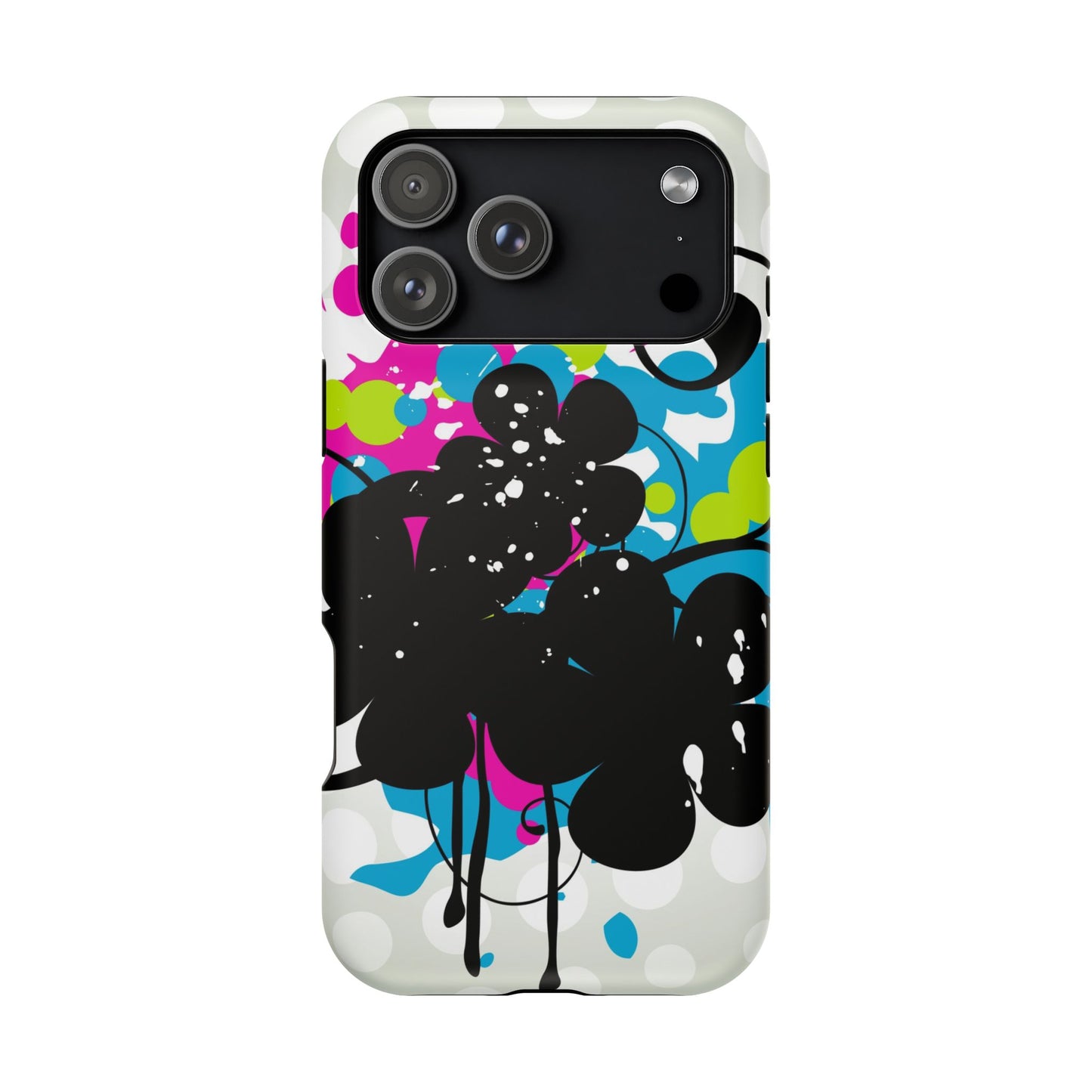 Electric Bloom Tough iPhone Case