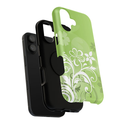 Green Mood Tough iPhone Case