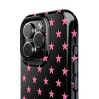 Pink Stars Tough iPhone Case