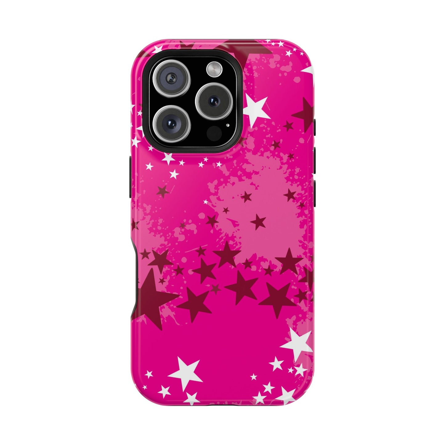Pink Static Tough iPhone Case