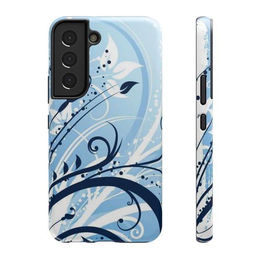 Bloom in Blue Tough Samsung Case