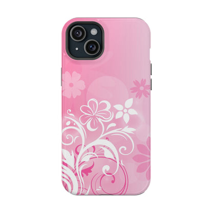 Pink Mood Tough iPhone Case