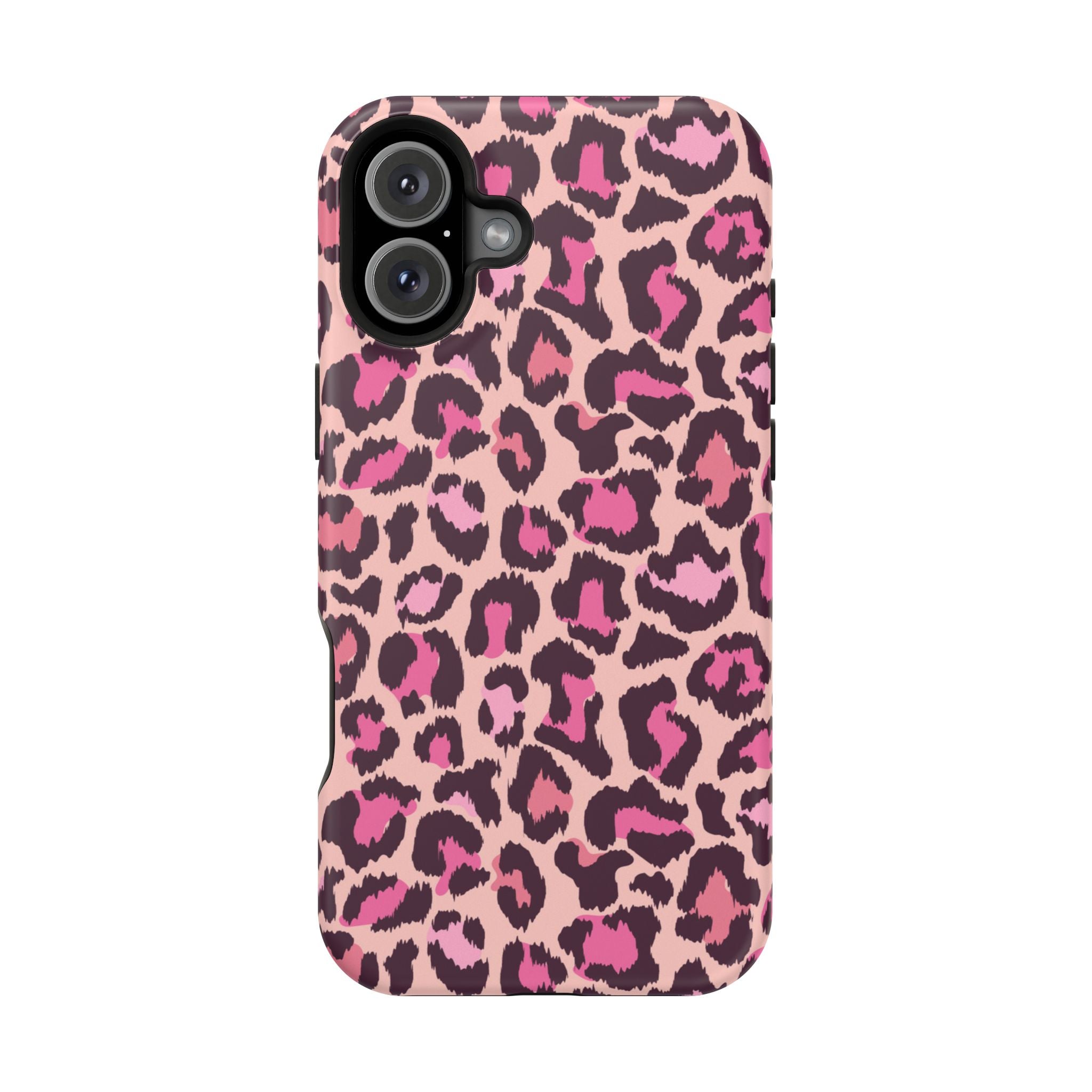 Pink Leopard Tough iPhone Case
