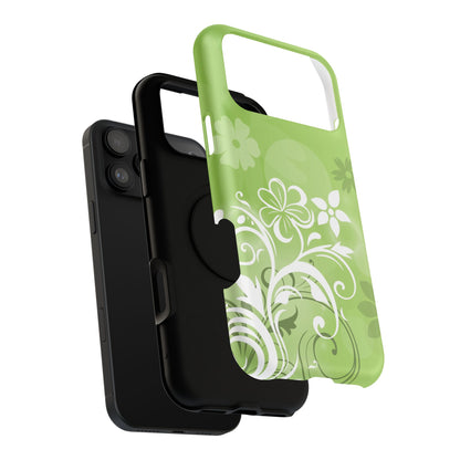 Green Mood Tough iPhone Case