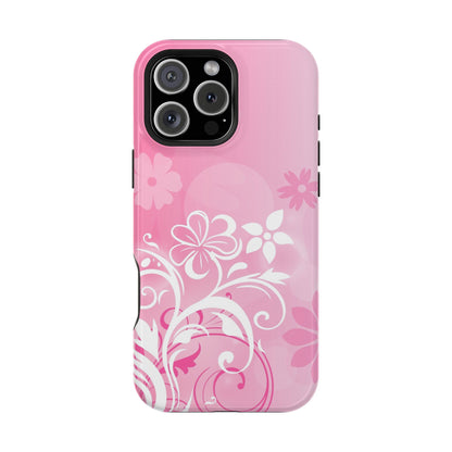 Pink Mood Tough iPhone Case