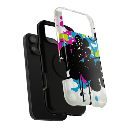 Electric Bloom Tough iPhone Case