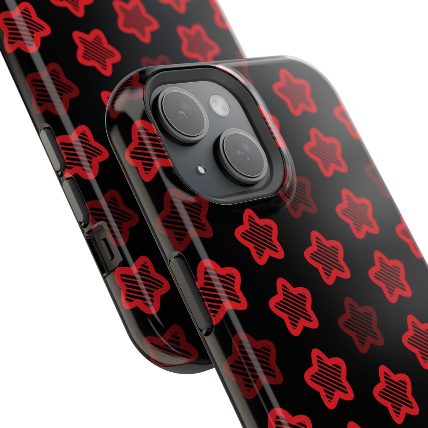 Red Stars Tough iPhone Case