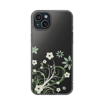 Sage Clear Phone Case
